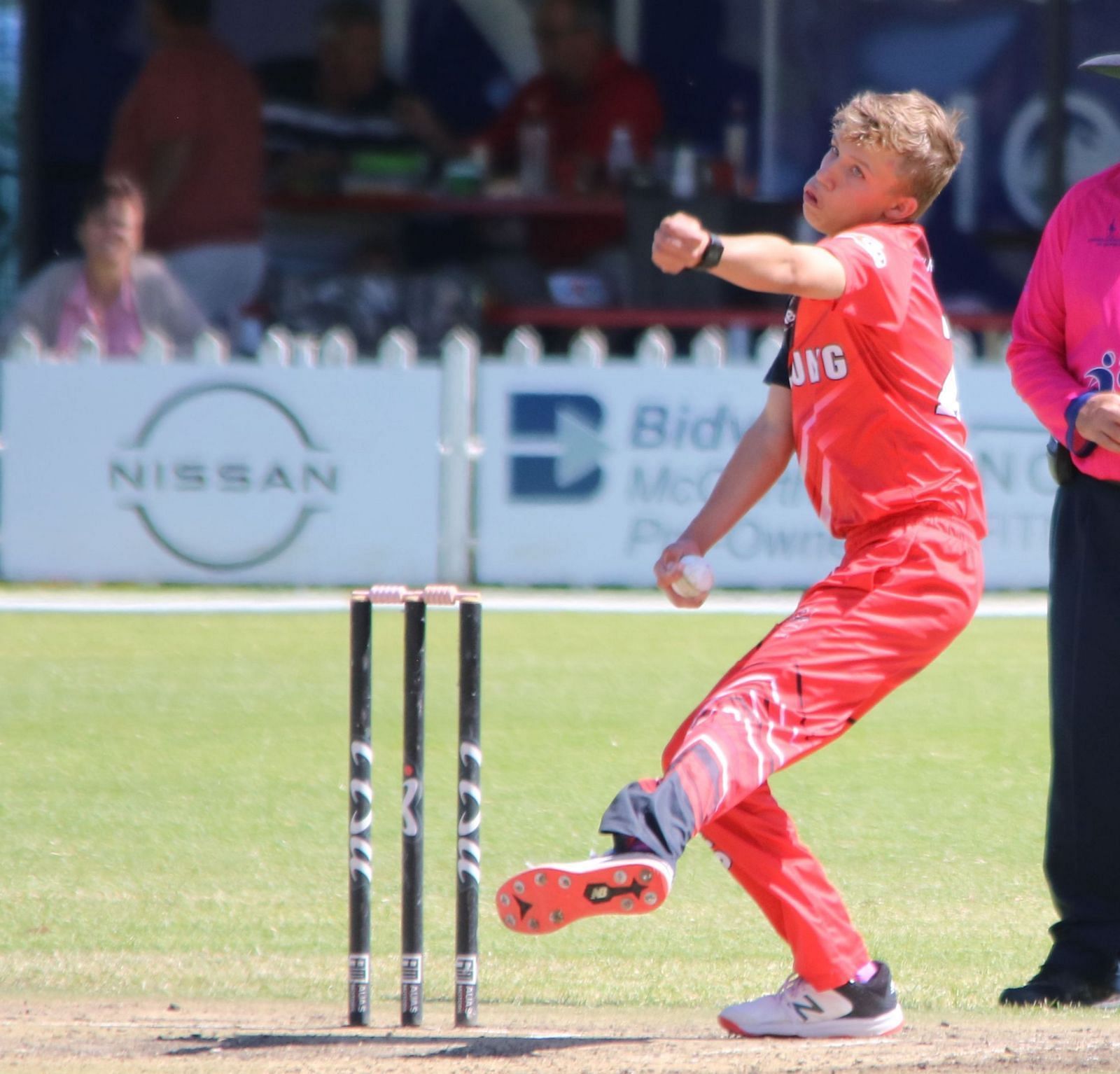 Faf du Plessis of Namibia (Image credits: Andrew Poolman on X)